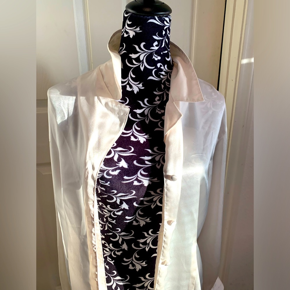 JH Collectibles Vintage long sleeves button down dressy blouse